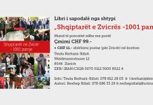 „Shqiptarët e Zvicrës -1001 pamje“ – mund të porositet edhe me postë