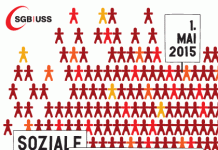 1 maji 2015 në Zvicër – Drejtësi sociale në vend të përjashtimit!