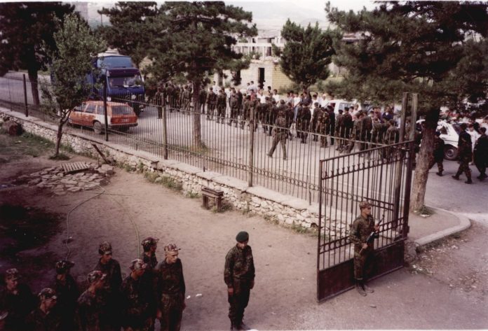 Pika e rekrutimit në Kukës - maj 1999