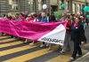 Demonstrata për pagë të barabartë dhe kundër diskriminimit