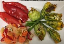 Lule kungulleshkash te mbushura me xhizë