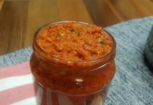 Sallatë e ftohtë me speca dhe karrota