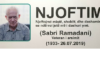 U nda nga jeta pedagogu veteran Sabri Ramadani