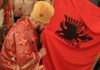 Në ditëlindjen e kryepeshkopit shqiptar që nga Argjentina betohet në flamurin kombëtar
