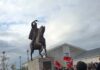 Në sheshin qendror të Tuzit u përurua shtatorja e Gjergj Kastriotit Skënderbeu