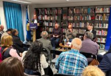 Promovimi i librit të Muharrem Blakaj “Tri vija të kuqe” u mirëprit në Cyrih