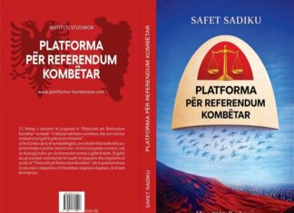 Doli nga shtypi libri studimor „Platforma për referendum kombëtar“